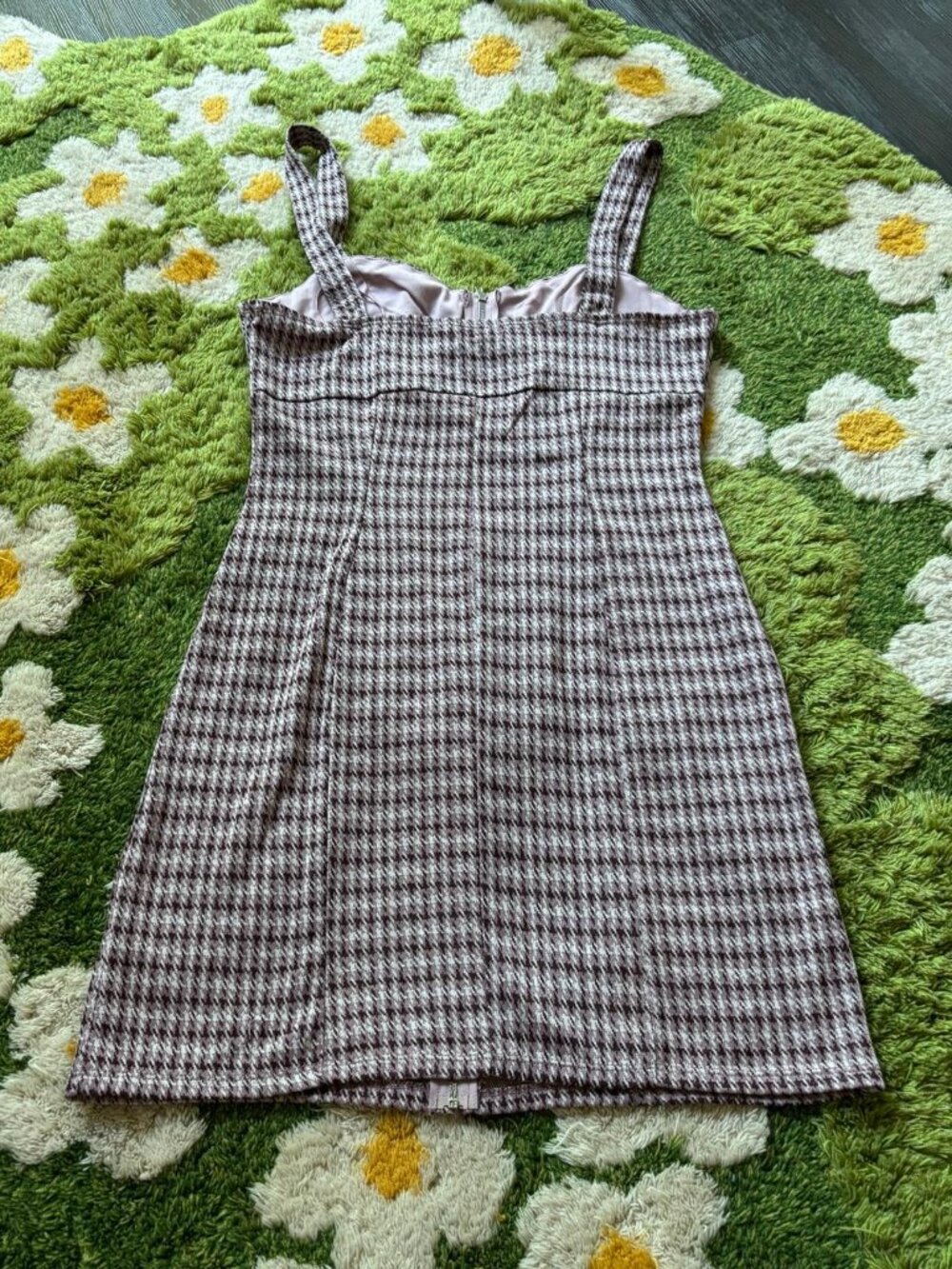 purple sleepless mini dress
